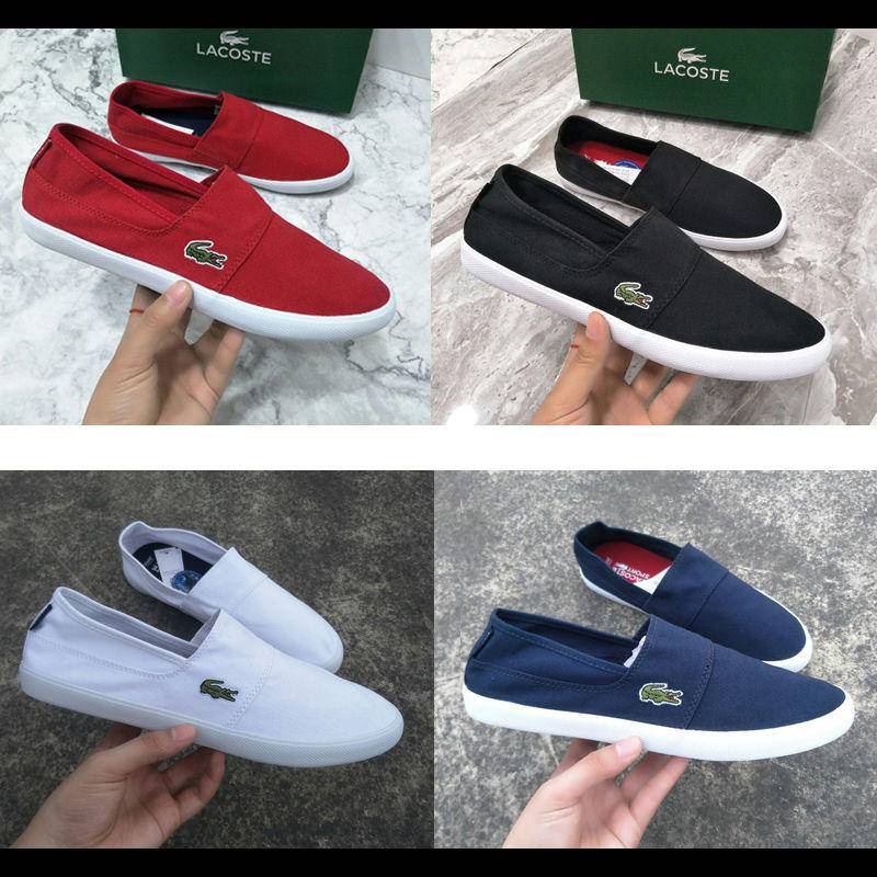 Giày Lười 🅛🅐🅒🅞🅢_🅣🅔 Giày Lười cá sấu Đế Bằng Thiết Kế Mới Kiểu Pháp Thời Trang Cho Nam Nữ