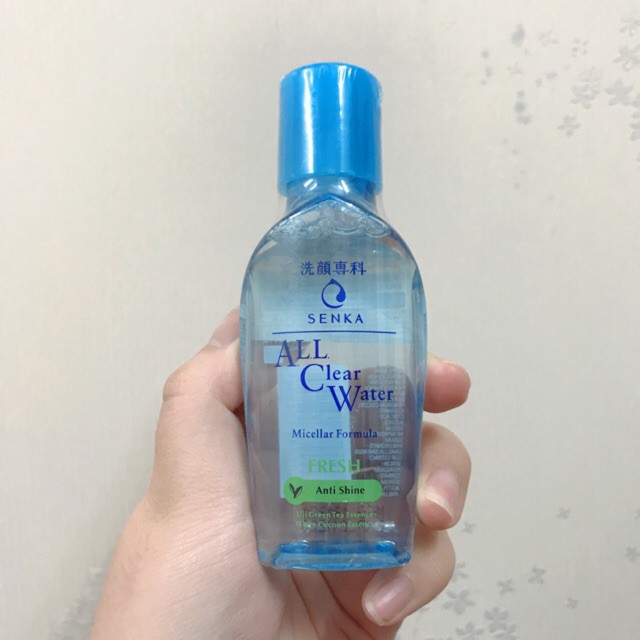 (Mini) Nước Tẩy Trang Sạch Thoáng Senka A.L.L.Clear Water Fresh 70ml