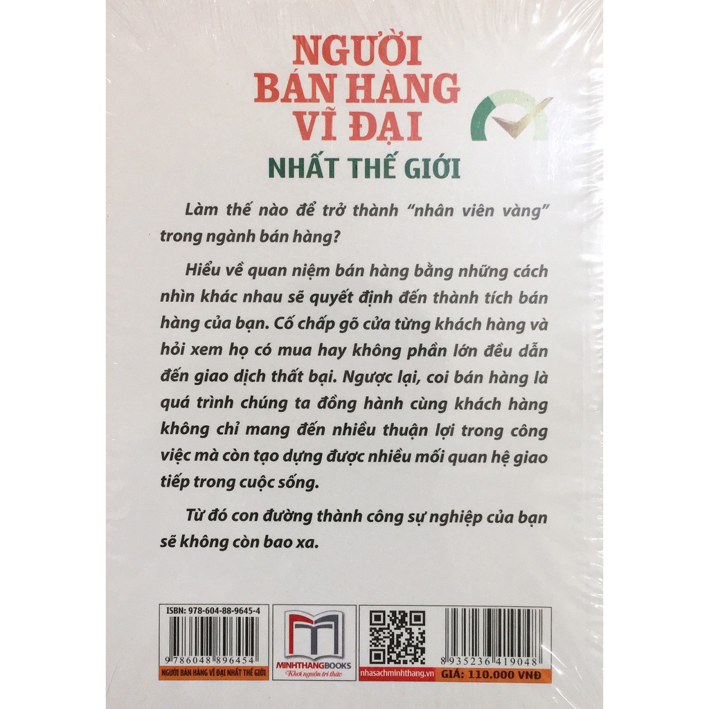 Sách - Người Bán Hàng Vĩ Đại Nhất Thế Giới