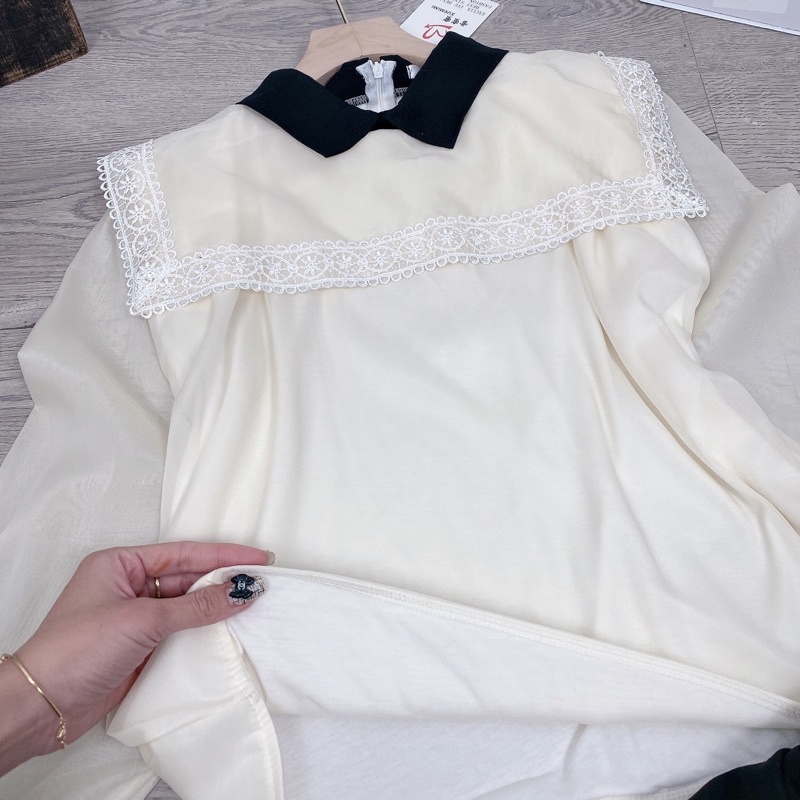 Set áo tơ phối màu mix chân váy Chanel sang chảnh💥💥💥 | BigBuy360 - bigbuy360.vn