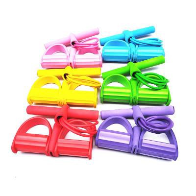Bộ dây tập cơ bụng đàn hồi 4 ống [Loại 1]
