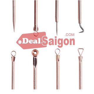 sét que lấy mụn 4 que 8 đầu