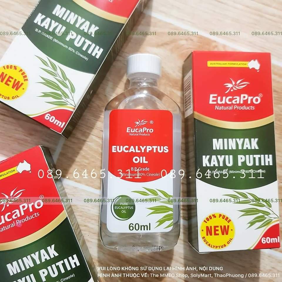 Dầu Khuynh Diệp Euky Bear / Eucapro 60ML