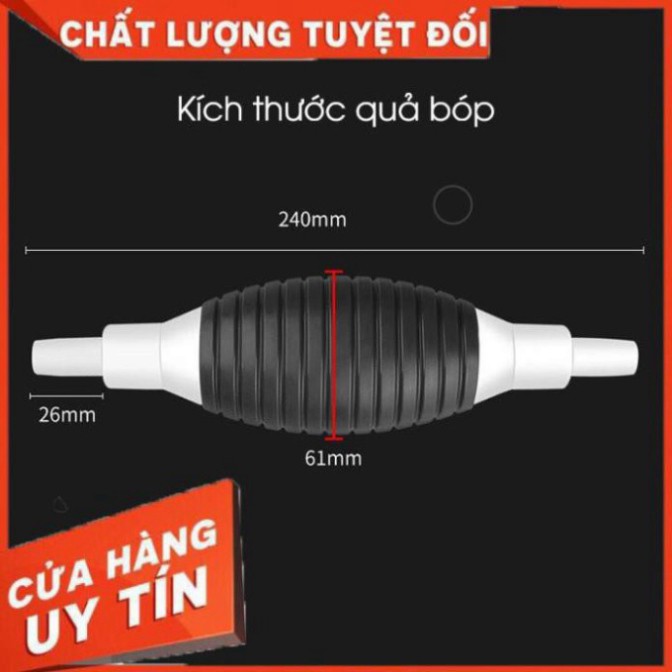 Đồ hút rượu, hút chất lỏng bóp tay, dụng cụ bơm lấy xăng dầu từ bình