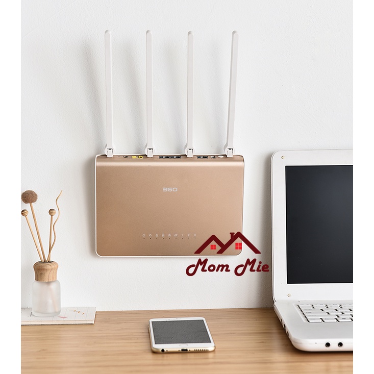 Giá đỡ ổ cắm điện, modem wifi loại dán tiện dụng - J181