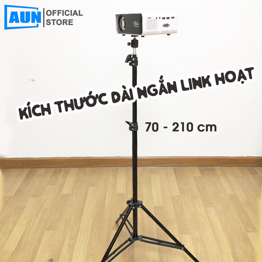 [ XOAY 360 ĐỘ ] chân tripod máy chiếu - Tripod giá đỡ máy chiếu - Dài 70-210cm - Gọn, nhẹ, chắc chắn - Sử dụng dễ dàng