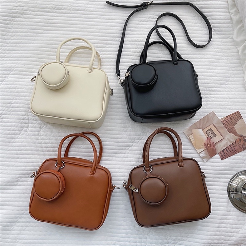 Túi xách, đeo chéo Boston phong cách Hàn Quốc 2022