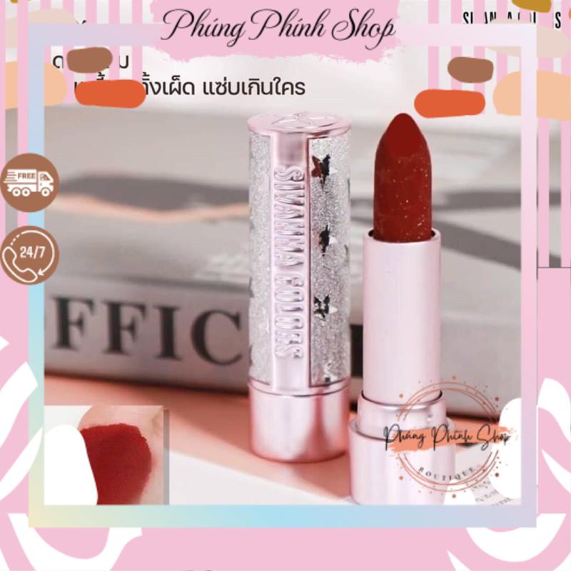 [ HÀNG NỘI ĐỊA THÁI] SON SIVANNA CRYSTAL POWER KISS Lips mẫu mới