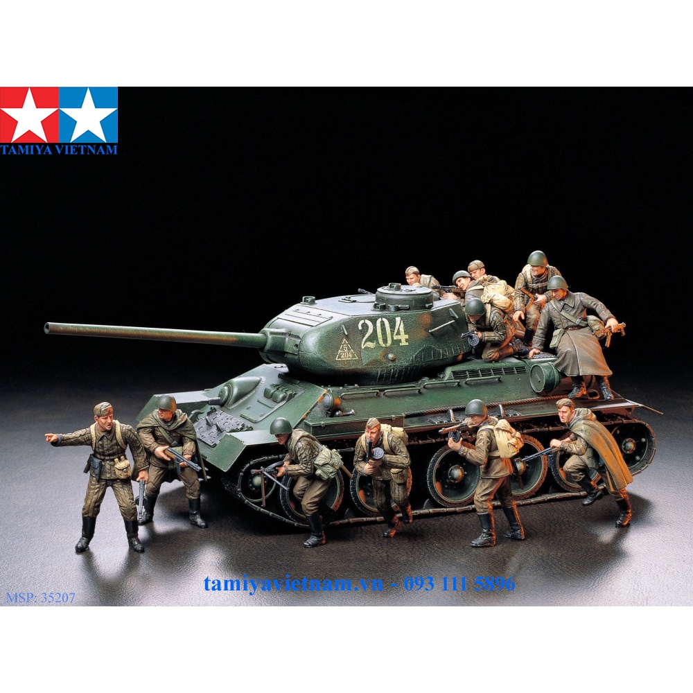 35207 MÔ HÌNH LÍNH BỘ CỦA NGA 1/35 SCALE RUSSIAN ARMY ASSAULT INFANTRY