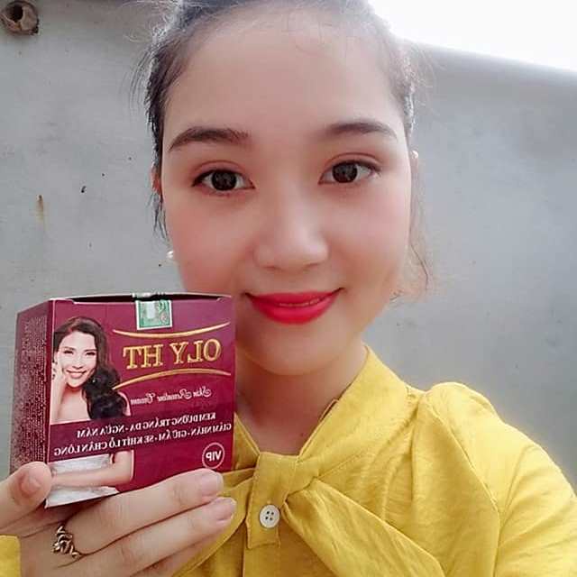 Kem dưỡng trắng da ngăn ngừa nám giảm nhăn giữ ẩm se khít lỗ chân lông OLY HT 35g chính hãng Long Phụng Khang