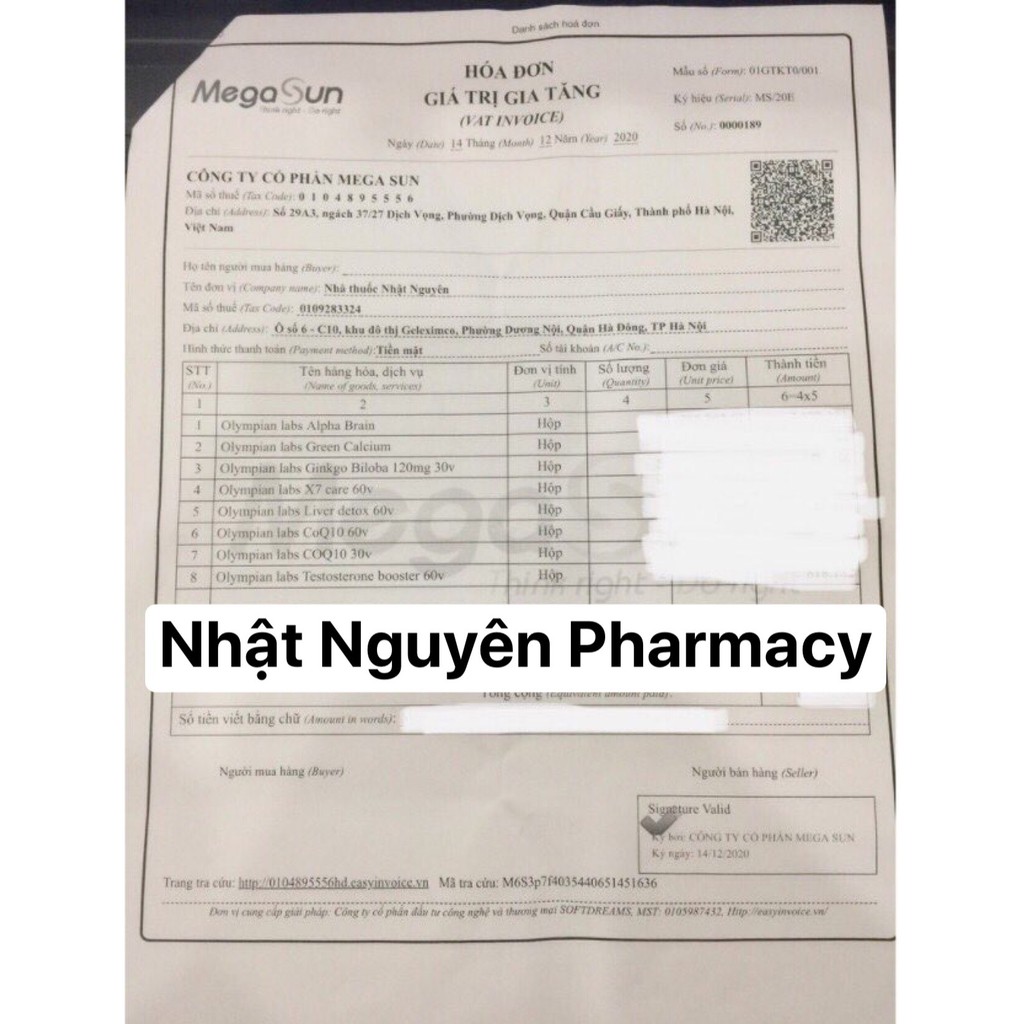 ALPHA BRAIN Olympian Labs -  Viên uống bổ não và phòng chống đột quỵ