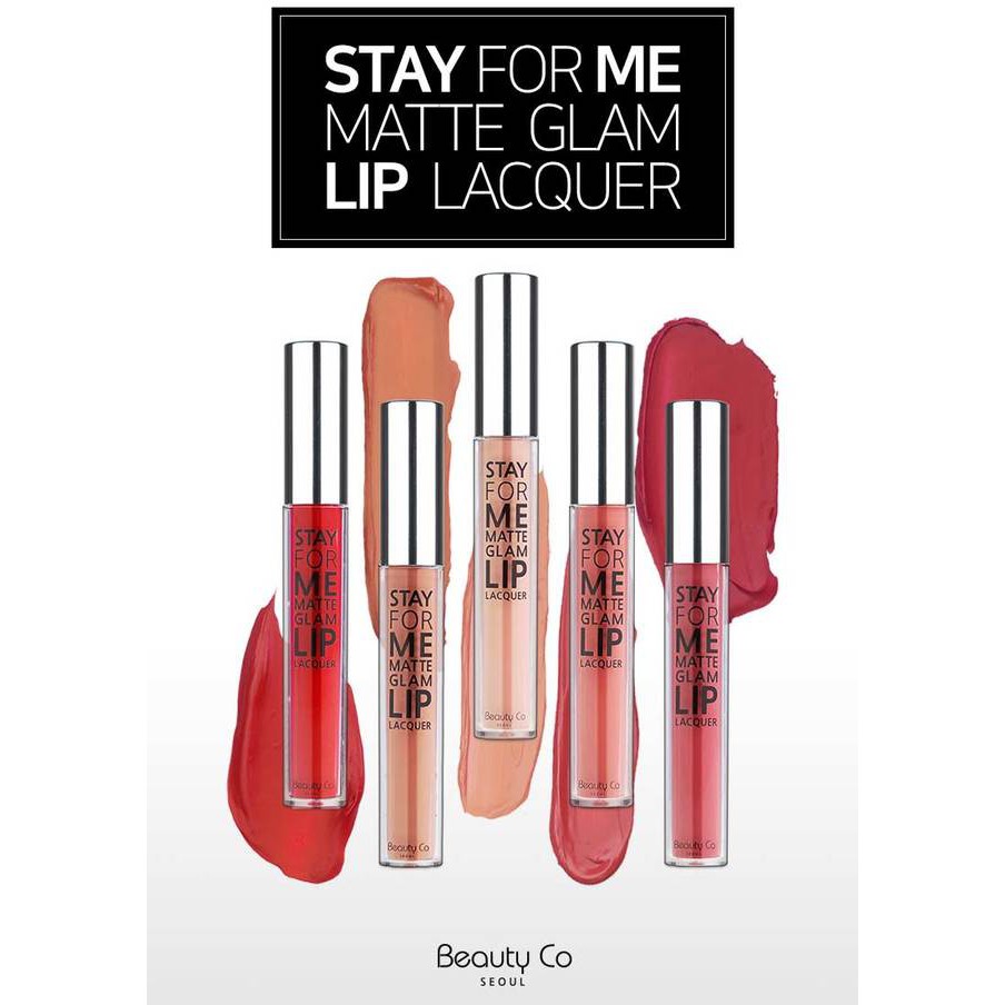 Son BEAUTY CO SEOUL Stay For Me Moist Glam Lip Lacquer