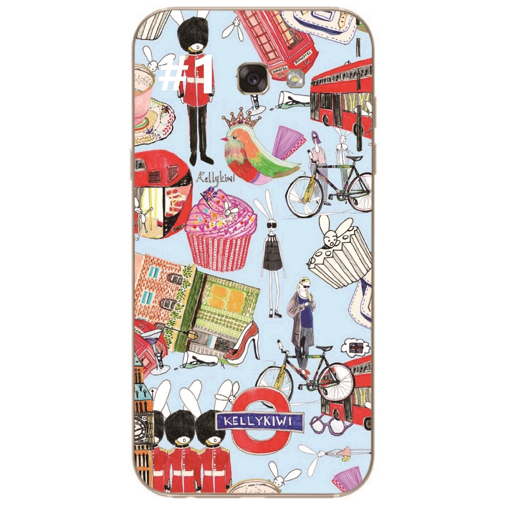 Ốp điện thoại TPU hoạt tiết hoạt hình dành cho Samsung Galaxy A7/A5/A3 2017 /A720/A520 | BigBuy360 - bigbuy360.vn