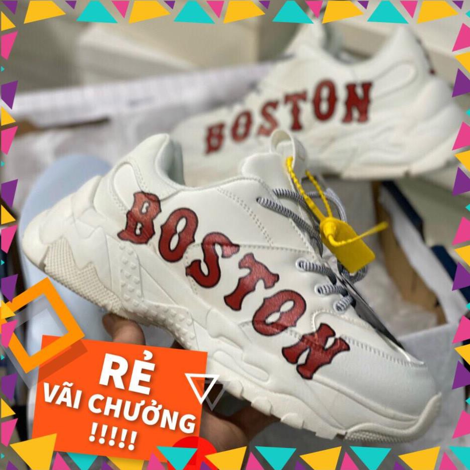 𝐌𝐋𝐁 Boston – Giày Boston –Giày thế thao 𝐌𝐋𝐁 boston đỏ cao cấp - hàng 11- Đế Độn [Freeship-Bảo Hành 1 Năm]