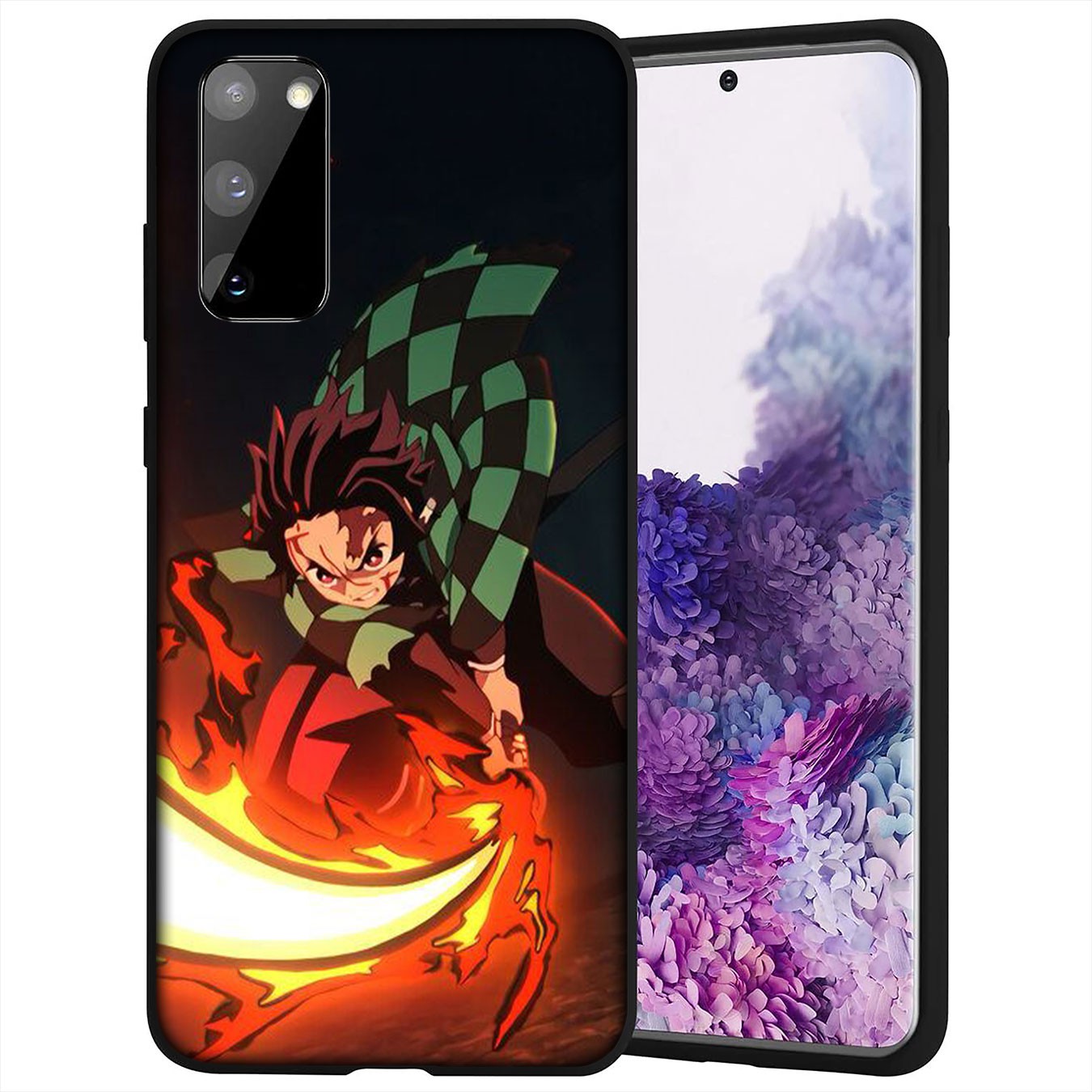 Ốp điện thoại silicon mềm hình anime demon slayer cho Samsung Galaxy A02S J2 J4 Core J5 J6 Plus J7 Prime j6+ A42 +