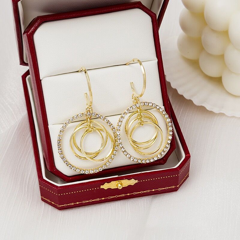 Fashionable round earrings for women 2022 YD