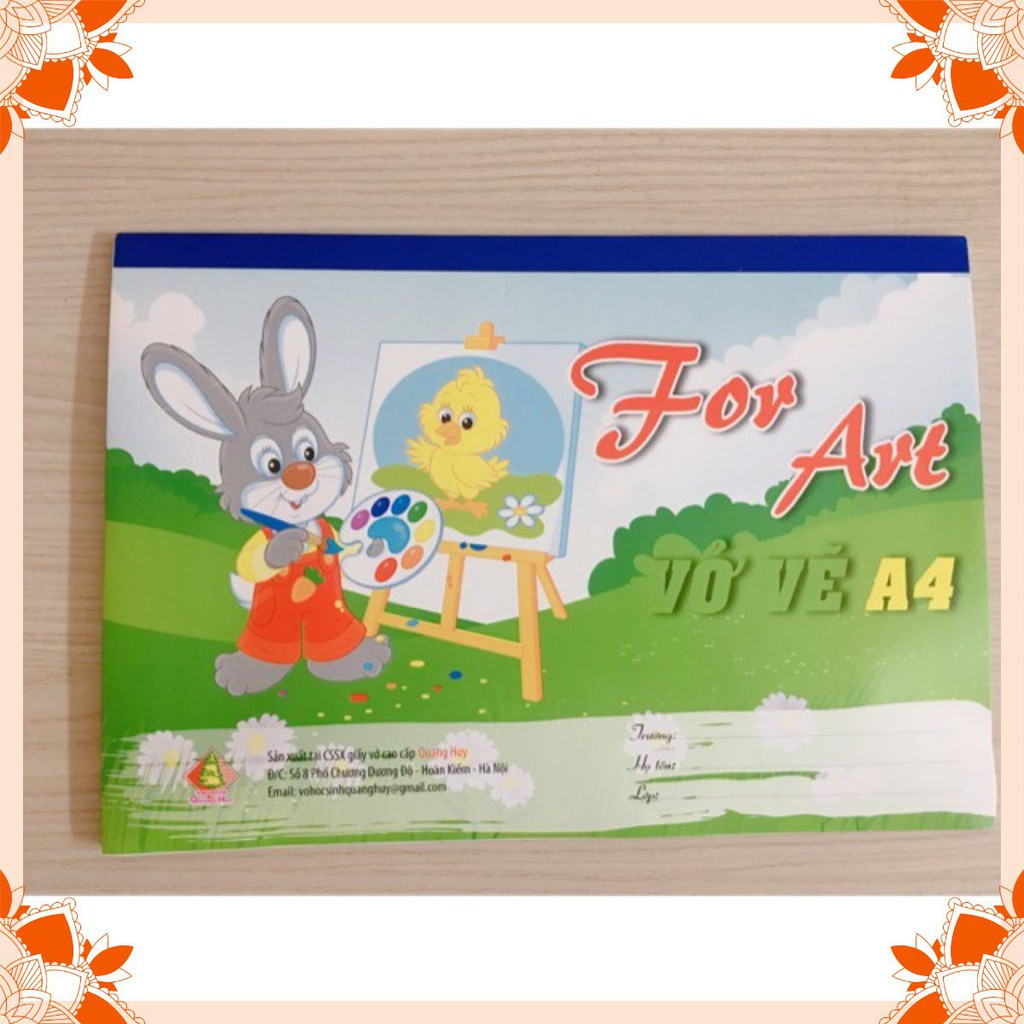 10 cuốn vở vẽ A4