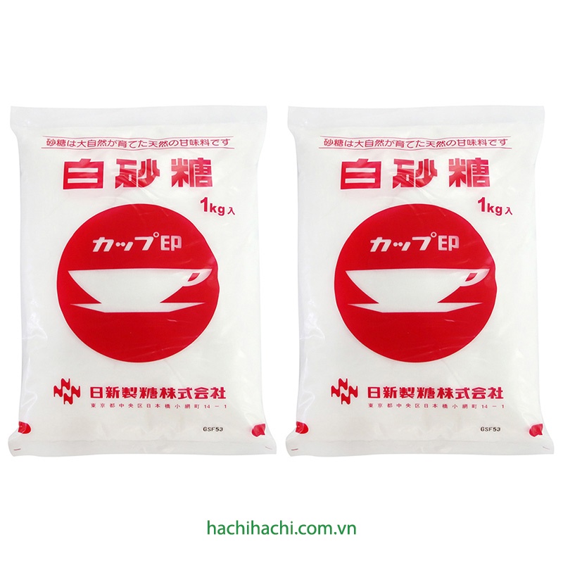 Đường trắng Nissin 1kg - Hachi Hachi Japan Shop