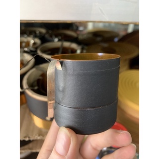 coil (côn) loa bass 51,5 nhôm dẹt  đen.-Linh kiện thay thế sửa chữa loa