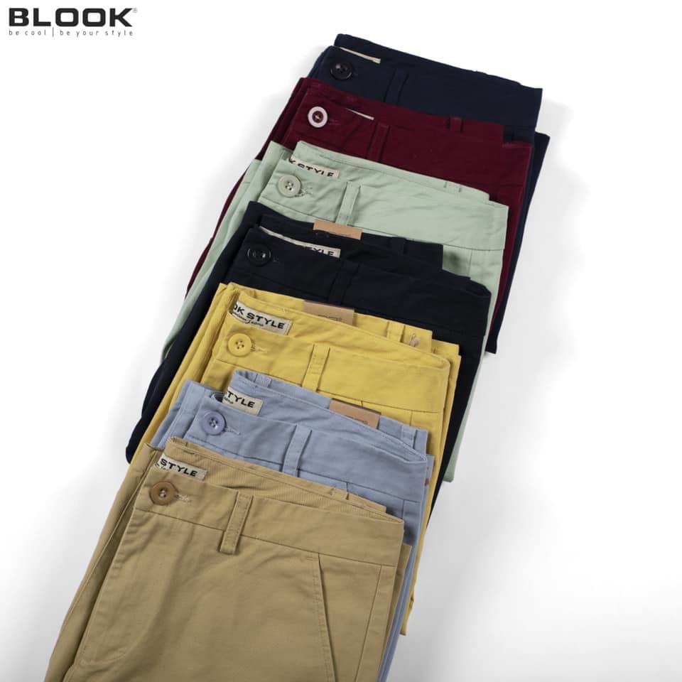 Quần short kaki BLOOK chất vải kaki mềm form lửng ngang gối nhiều màu 30081 ( HÌNH THẬT) | BigBuy360 - bigbuy360.vn
