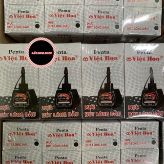 Combo 10 Lọ Mực Dạ Dầu Penta - (Bút Lông Dầu không tẩy xoá được) Việt Hoa 25ml