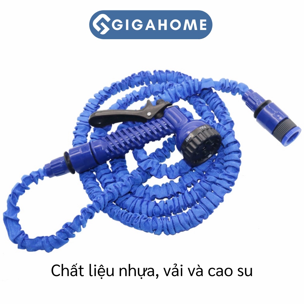 Vòi Xịt Tưới Cây, Rửa Xe Tăng Áp Giản Nở 30M GIGAHOME Nhiều Chế Độ Nước Tiện Dụng 2131