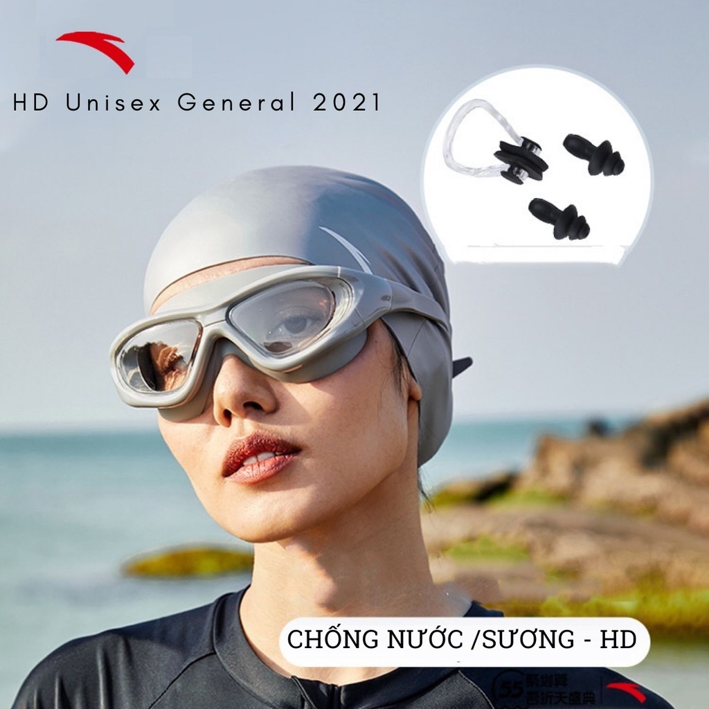 Kính Bơi HD Unisex 2021- Chống Tia Uv Và Sương Mù Chuyên Nghiệp Cho Nam Và Nữ