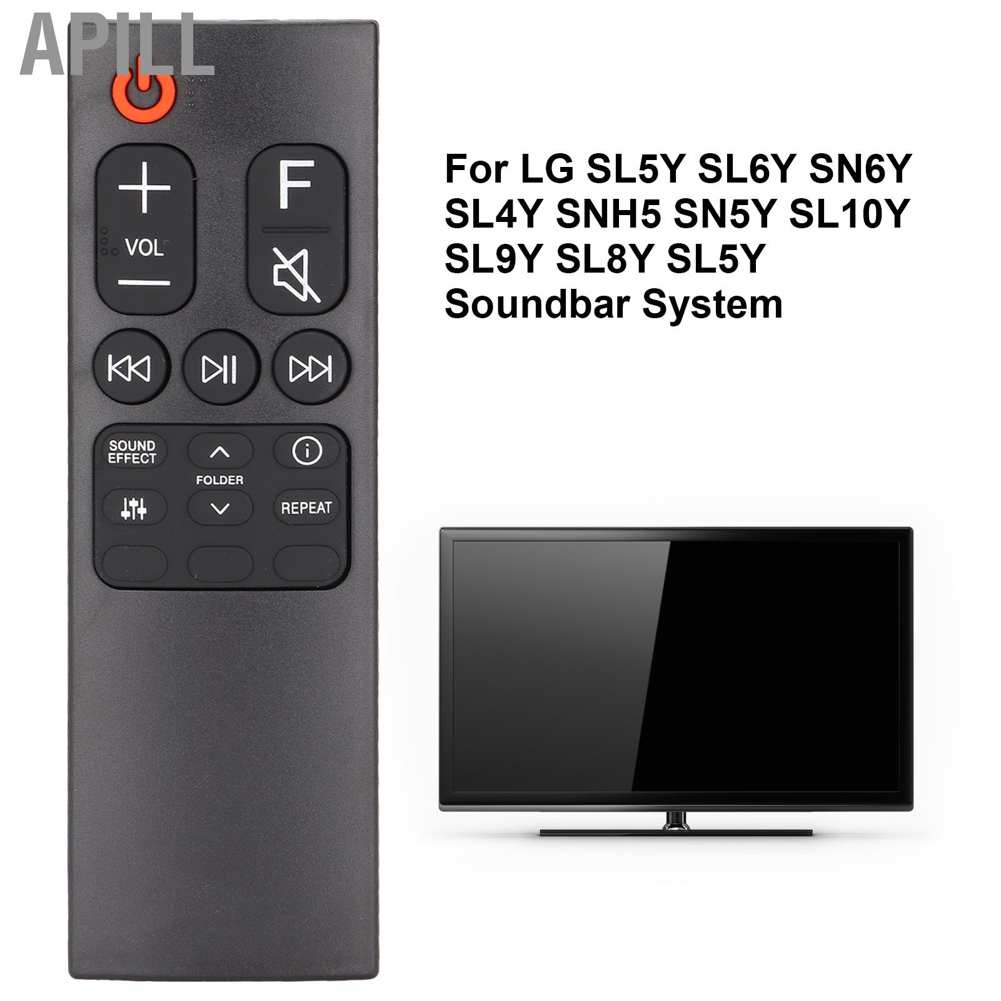 Apill AKB75595331 For LG Remote Control Soundbar for SL5Y SL6Y SN6Y SL4Y SNH5 SN5Y SL10Y SL9Y SL8Y