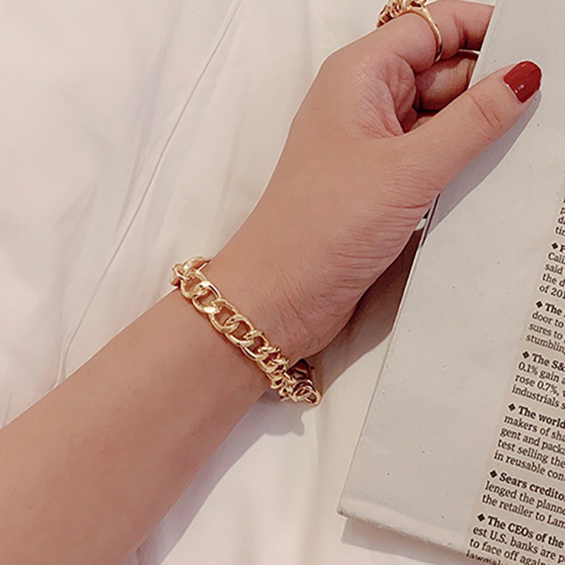 Vòng Tay Hợp Kim Mặt Hình Đồng Xu Phong Cách Cổ Điển