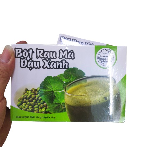 Bột Rau Má Đậu Xanh 170g (10 gói)