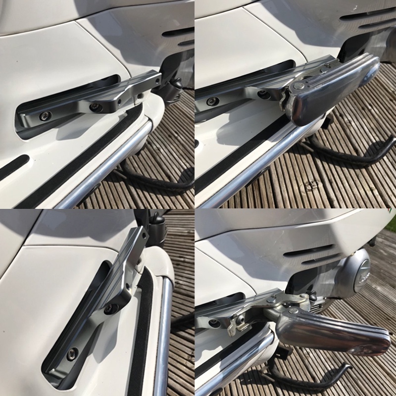 Phụ kiện gác chân mở rộng cho xe máy Vespa GT GTS GTV 60 125 200 250 300ie Vespa