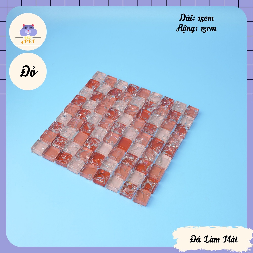Đá làm mát, tản nhiệt mùa hè cho Hamster, Guinea Pig