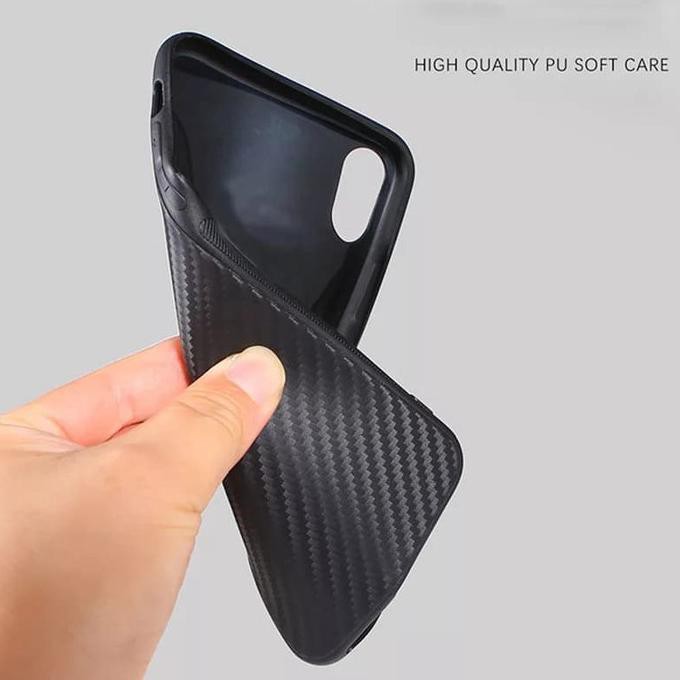 Ốp Điện Thoại Sợi Carbon Cho Realme 3 Pro / Softcase Realme 3 Pro Nyc-1608