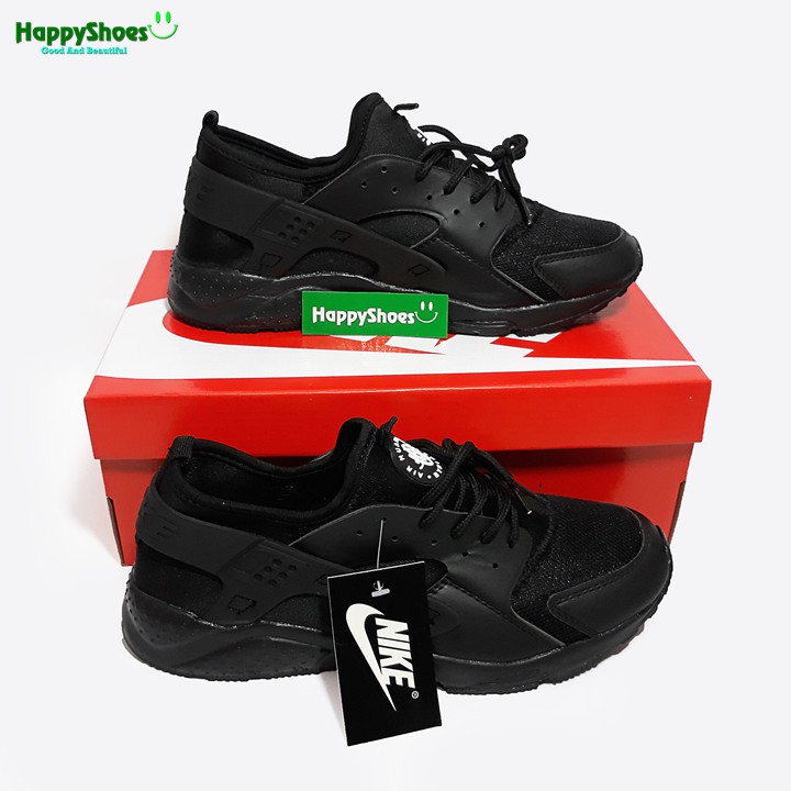 Giày sneaker nam nữ Huarache full đen