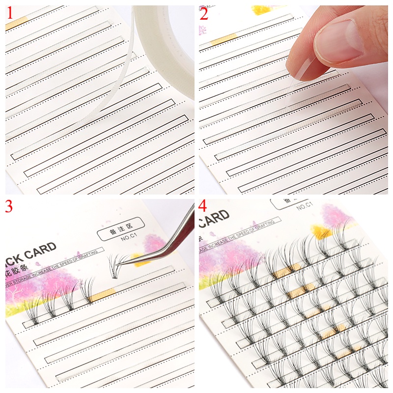 Lông mi giữ một miếng đệm Pallet mi để làm phình lông mi