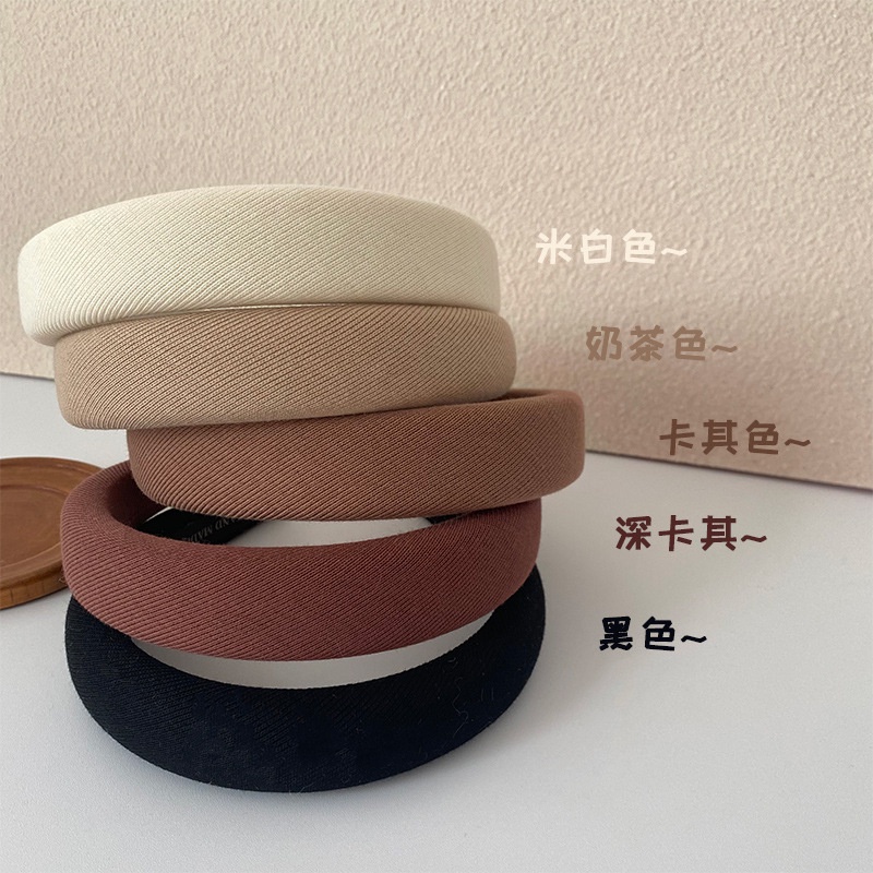 Cài tóc bản rộng phong cách Hàn Quốc thời trang cao cấp cho nữ