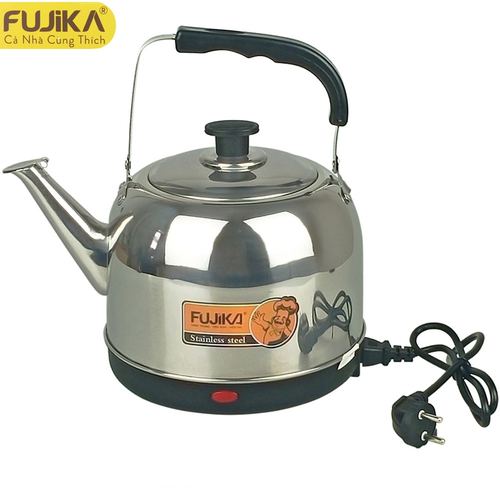 Ấm siêu tốc inox 5L Fujika FJ-SD50 không rỉ, tự đun lại khi nước nguội