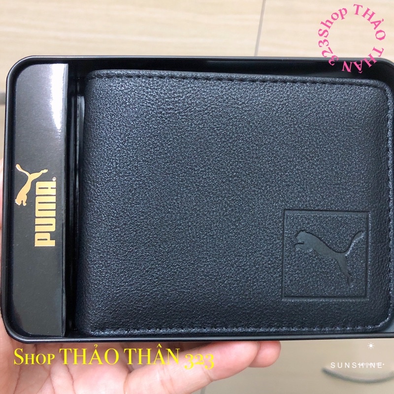 Bóp Ví Nam FILA / PUMA Da Bò Thật