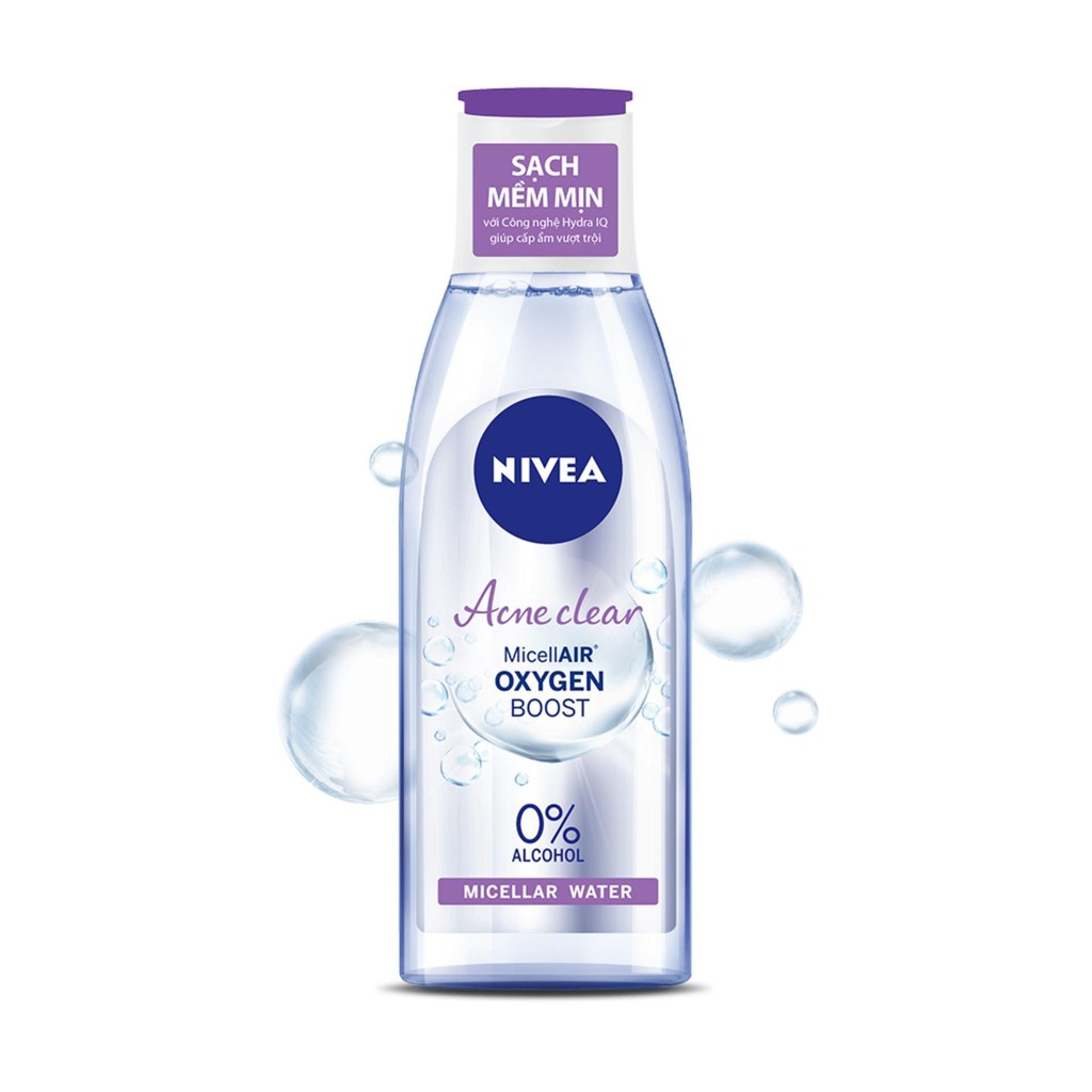 Nước Tẩy Trang NIVEA Acne Care Ngừa Mụn Micellar Water (200ml)  - 101042