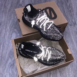 Hàng sẵn + Full box Sneaker Yz350 Đen full Static cao cấp