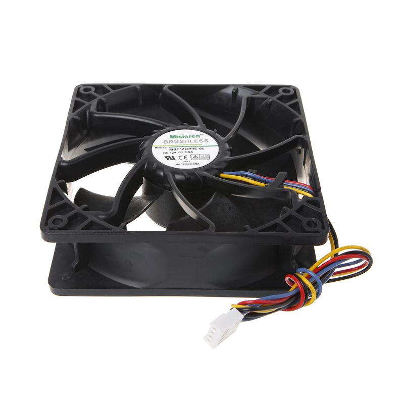 Quạt tản nhiệt 12038 12V 3A 2 vòng bi không chổi than tiện dụng