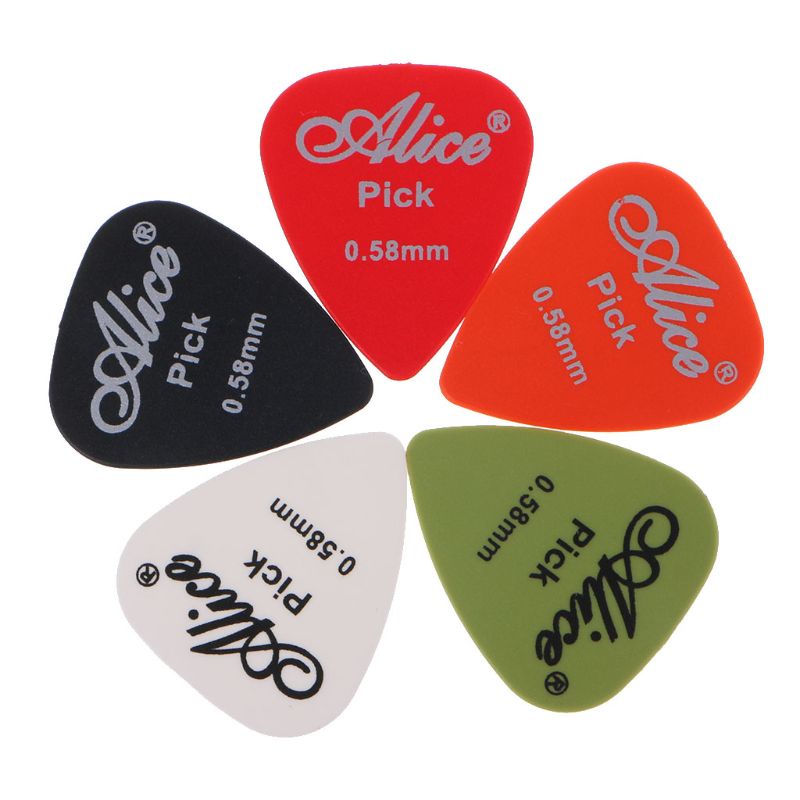 Set 20 Miếng Gảy Đàn Guitar 0 58mm Bằng Nylon Mịn Bền