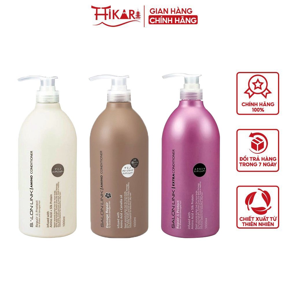 Dầu xả Kumano Salon Link Extra Conditioner dành cho tóc yếu 1000ml | BigBuy360 - bigbuy360.vn