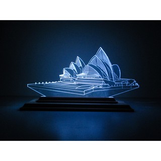 Mô Hình Đèn Led 3D Nhà Hát Opera Sydney