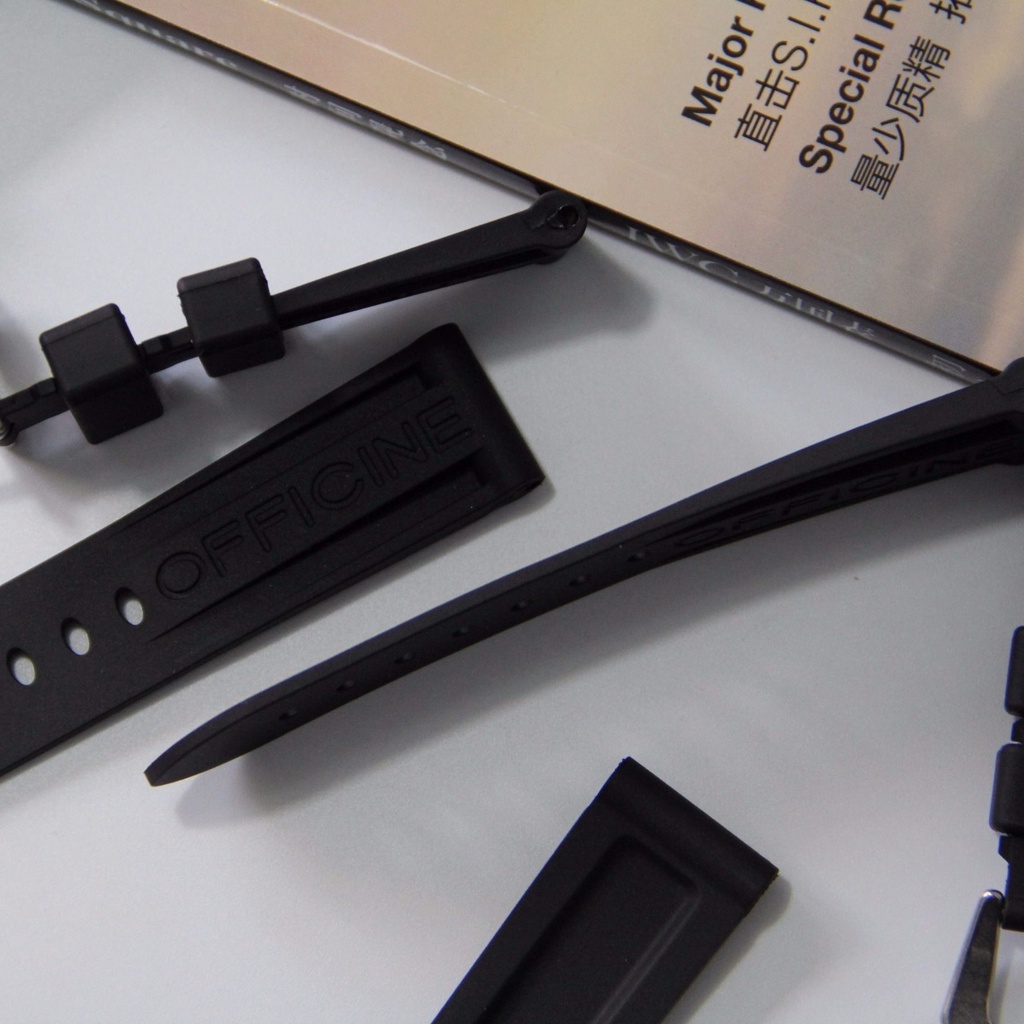 PANERAI Dây Đeo Đồng Hồ Bằng Cao Su Silicone Mềm 22mm 24mm Cho PAM111 / 112 / 0389 / 441
