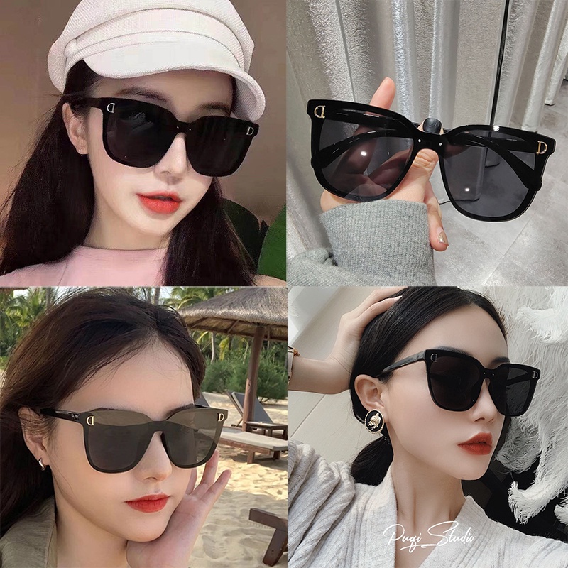 Kính Mát Chống Tia UV In Chữ D Thời Trang Cho Nữ Sự Bảo Vệ