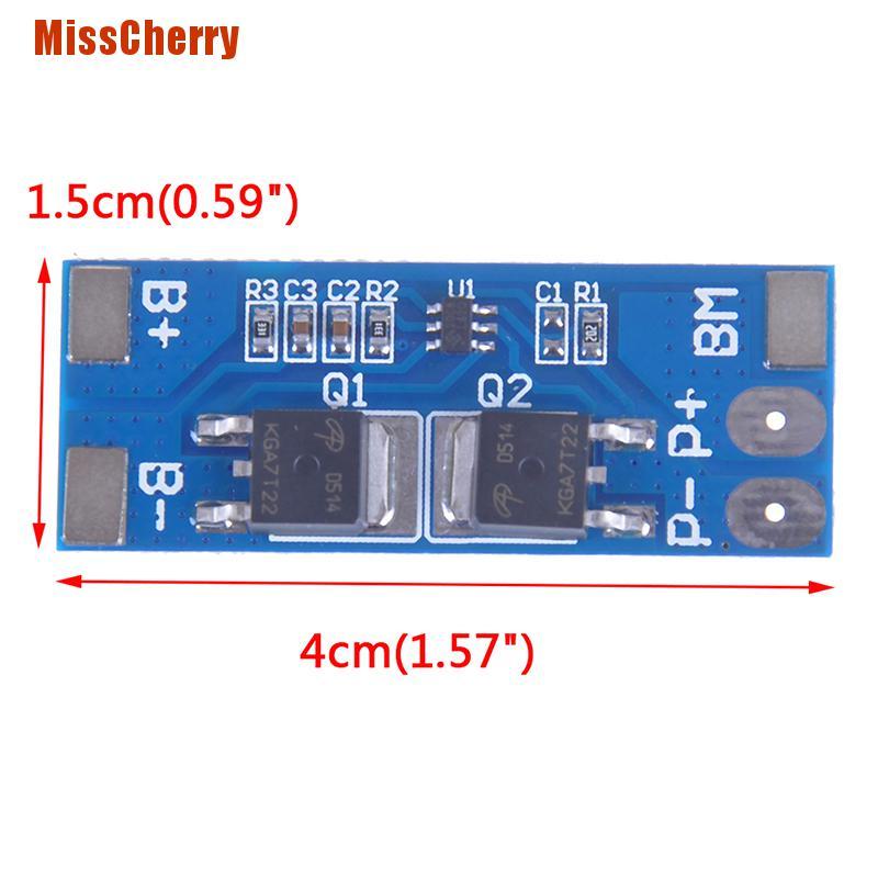 Bộ Sạc Pin Cân Bằng Lithium Bms 2s 8a 7.4v W / Cân Bằng 18650 Li-Ion Lithium