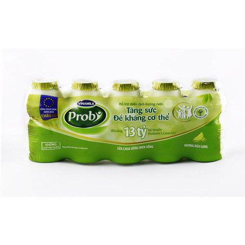 Sữa chua uống Probi dưa gang lốc 5 x 65ml