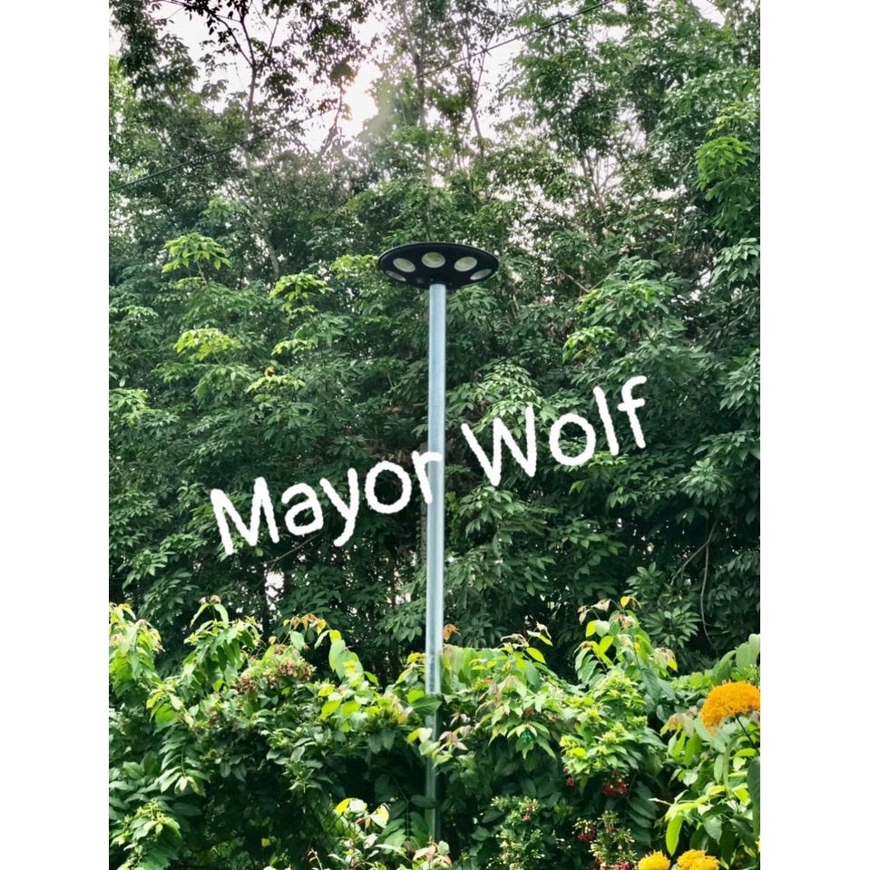 Đèn Năng Lượng Mặt Trời UFO 400W Mayor Wolf  Siêu sáng - Bảo hành chính hãng 24 tháng lỗi 1 đổi 1