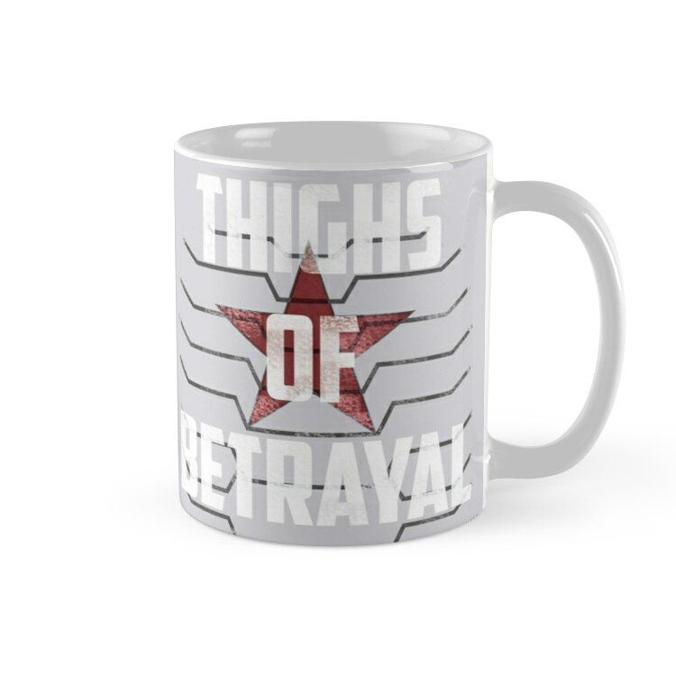 Cốc sứ in hình - Thighs Of Betrayal The Winter Soldier Mug - - Best Gift For Family Friends- MS1490